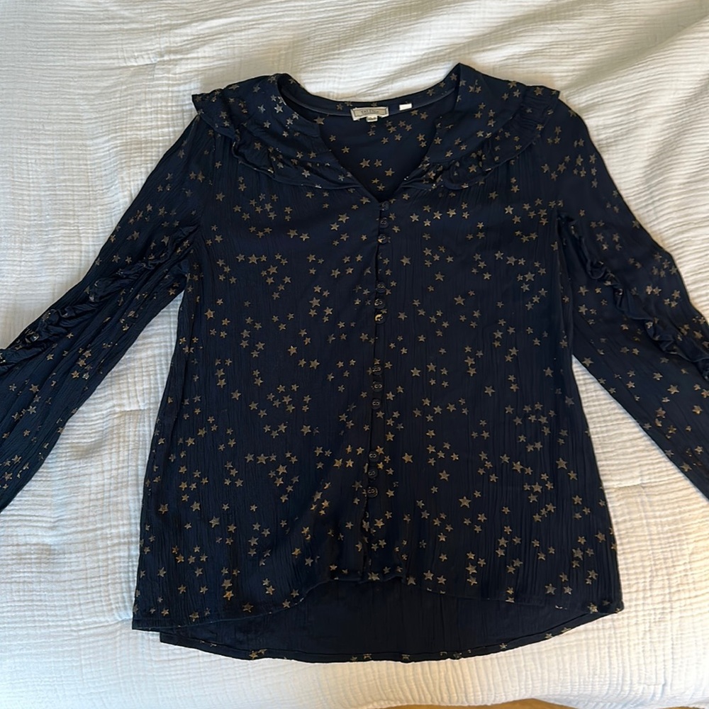 Cute star printed top
